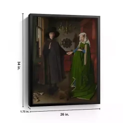 Clearance Kirklands Home Arnolfini Portrait Framed Canvas Art Print