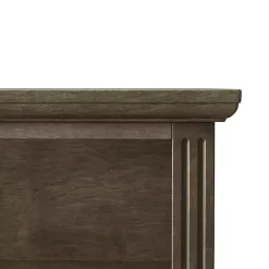 Discount Kirklands Home Ash 2-Drawer Wood Nightstand Brown