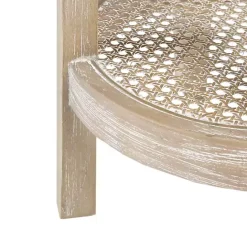 Hot Kirklands Home Ash Rat Round Martha Stewart Accent Table Tan