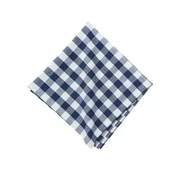 Sale Kirklands Home Ashford Indigo Buffalo Check Napkins, Set of 6 Blue