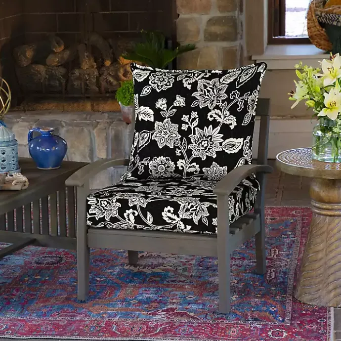 Best Kirklands Home Ashland Jacobean 2-pc. Outdoor Deep Seat Cushion