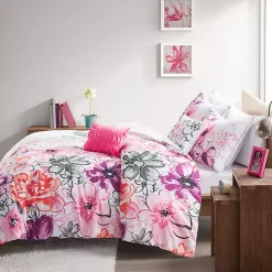New Kirklands Home Ashley Floral California King 5-pc. Comforter Set