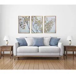 Best Kirklands Home Asian Branches Framed Canvas Art Prints, Set of 3 Multi