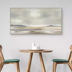 Discount Kirklands Home At Peace Framed Canvas Art Print Gray