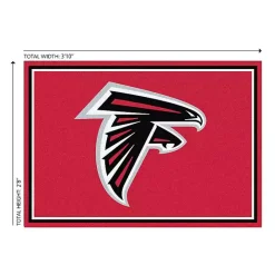 Clearance Kirklands Home Atlanta Falcons Area Rug, 3x4 Red