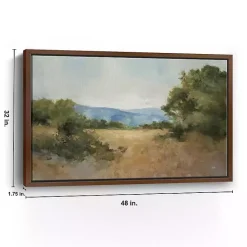 Online Kirklands Home August Fields Framed Canvas Art Print, 48x32 in.