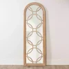 New Kirklands Home Aurora Natural Overlay Leaner Mirror