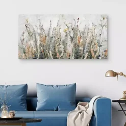 Outlet Kirklands Home Autumn Breeze Canvas Art Print, 48x24 in. Gray
