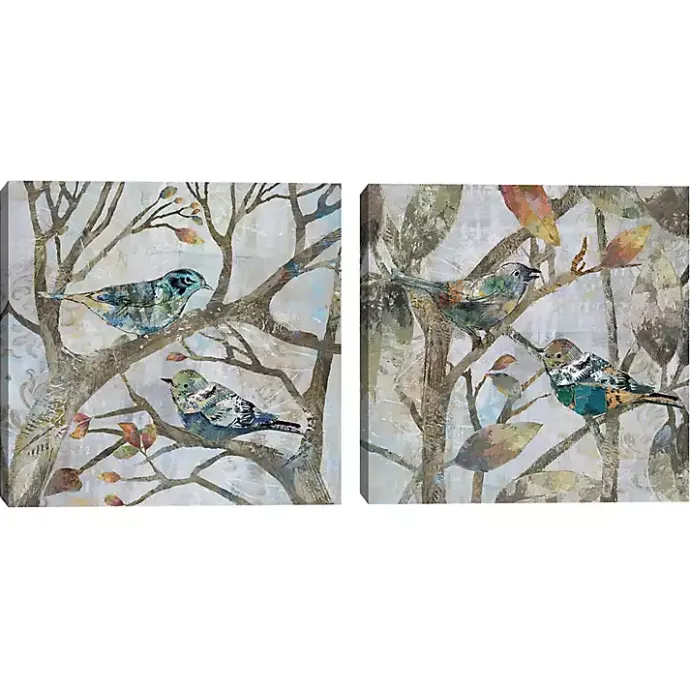 Sale Kirklands Home Autumn Flight Canvas Art Prints, Set of 2