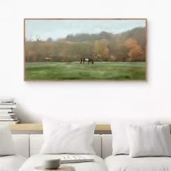 New Kirklands Home Autumn Grazers Framed Art Print