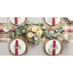 Discount Kirklands Home Autumn Harvest Plaid Table Runner