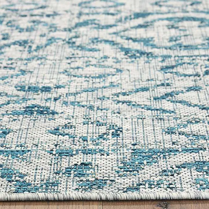 Sale Kirklands Home Azure Terrace Sun Shower Outdoor Area Rug, 7x9