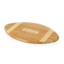 Kirklands Home Bamboo Football Cutting Board Brown