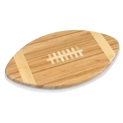 Kirklands Home Bamboo Football Cutting Board Brown