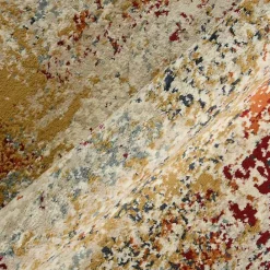 Discount Kirklands Home Bastia Ivory Orange Accent Rug, 2x3 Multi