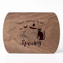 Clearance Kirklands Home Be Spooky Walnut Halloween Cutting Board Brown