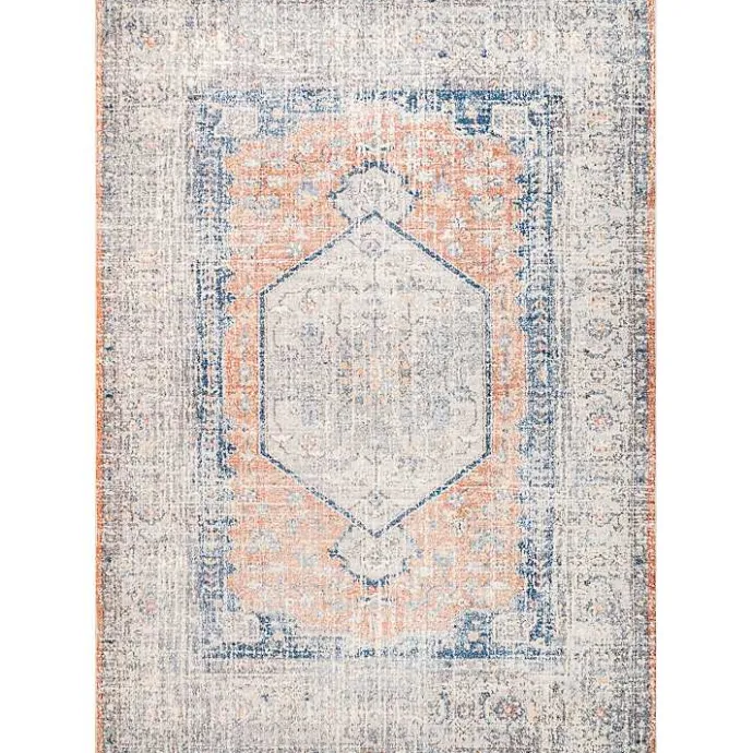 Kirklands Home Bea Distressed Vintage Washable Area Rug, 8x10