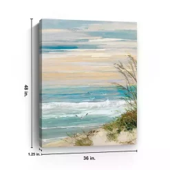 Outlet Kirklands Home Beach at Dusk Canvas Art Print, 36x48 in.