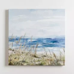 Hot Kirklands Home Beach s Canvas Art Print Blue