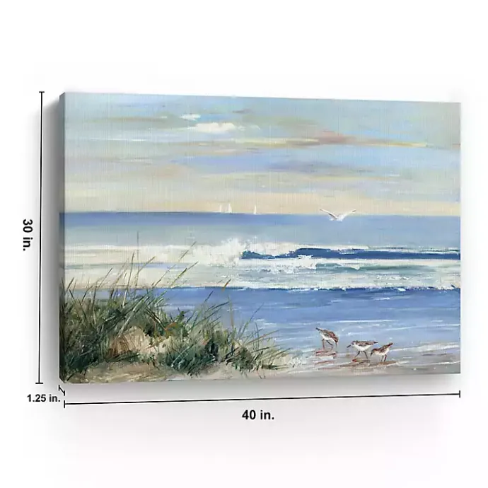 Online Kirklands Home Beach Combers Giclee Canvas Art Print, 40x30 Blue