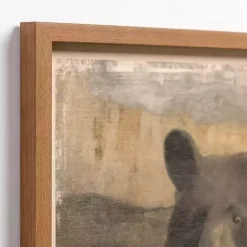 Online Kirklands Home Bear Cabin Friend Framed Art Print