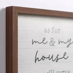Hot Kirklands Home Beer and Wings Framed Wall Plaque