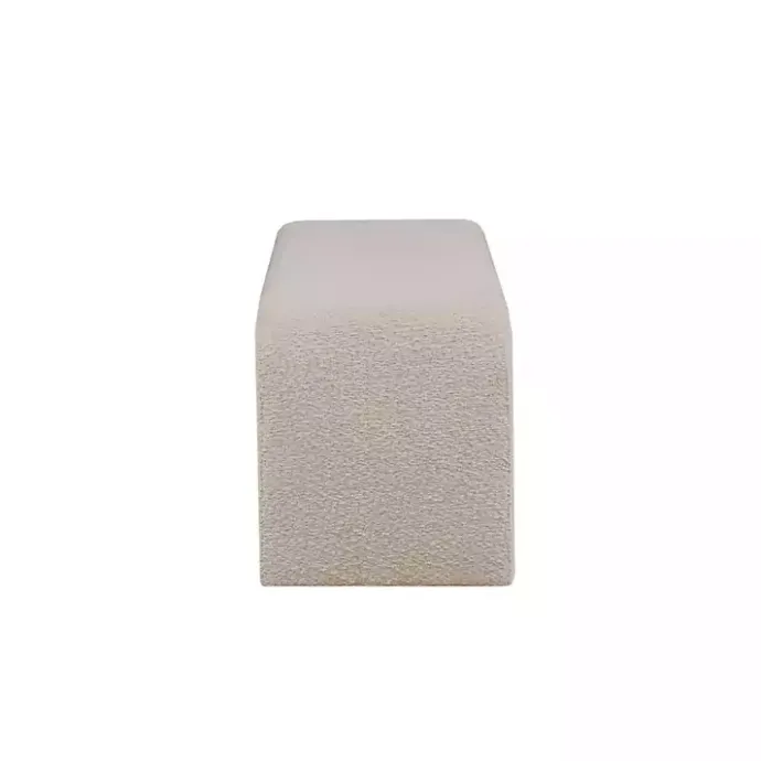 Discount Kirklands Home Beige Boucle Waterfall Bench Brown