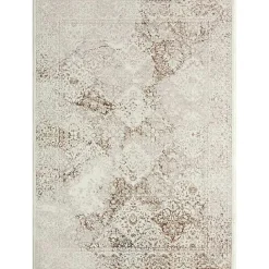 Best Kirklands Home Beige Faded Damask Area Rug, 5x7 Tan