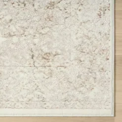 Best Kirklands Home Beige Faded Damask Area Rug, 5x7 Tan