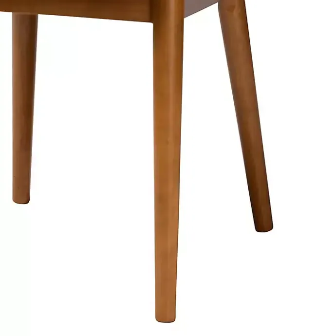 Clearance Kirklands Home Beige Faux Leather Modern Dining Chairs, Set of 2 Tan