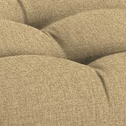 Outlet Kirklands Home Beige French Edge Outdoor Wicker Settee Cushion Tan