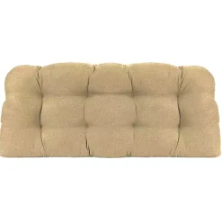 Online Kirklands Home Beige French Edge 3-pc. Outdoor Wicker Cushion Set Tan