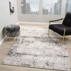 Kirklands Home Beige Gray Indoor Area Rug, 7x9