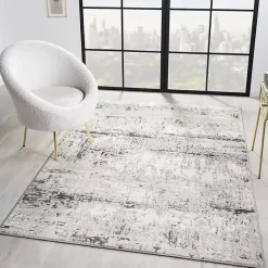 Kirklands Home Beige Gray Indoor Area Rug, 7x9