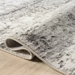 Discount Kirklands Home Beige Gray Indoor Runner, 2x7