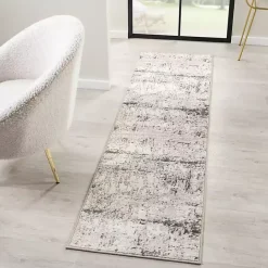Discount Kirklands Home Beige Gray Indoor Runner, 2x7