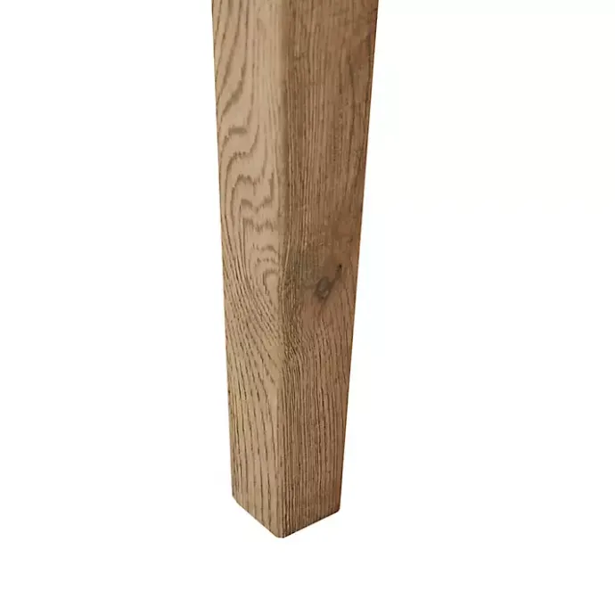 New Kirklands Home Beige High Back Skirted Dining Chairs, Set of 2 Tan