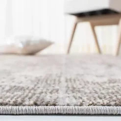 Kirklands Home Beige Madison Abstract Area Rug, 6x6 Tan