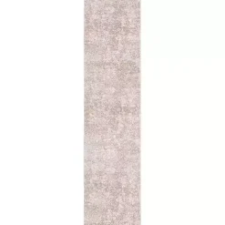 Kirklands Home Beige Madison Abstract Runner, 2x8 Tan