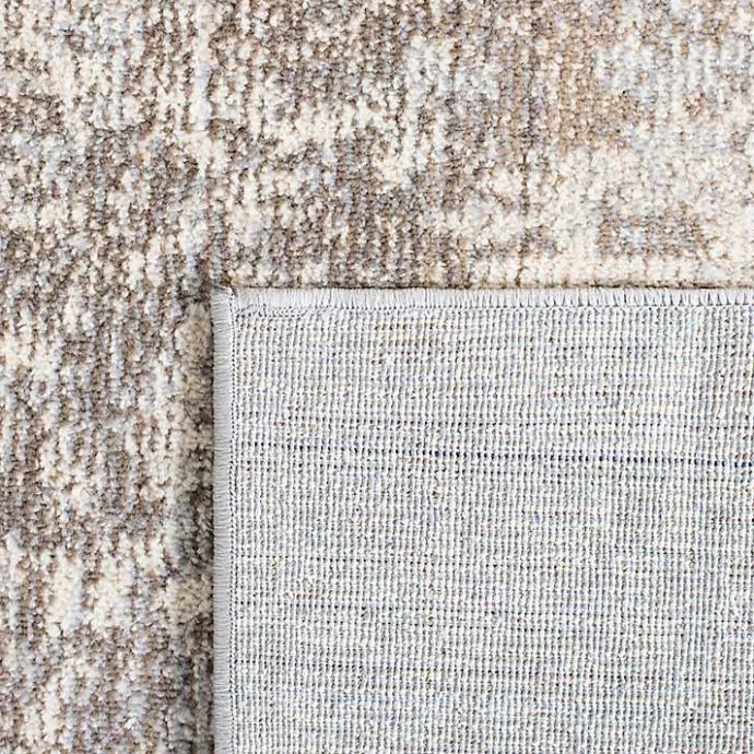 Kirklands Home Beige Madison Abstract Runner, 2x8 Tan