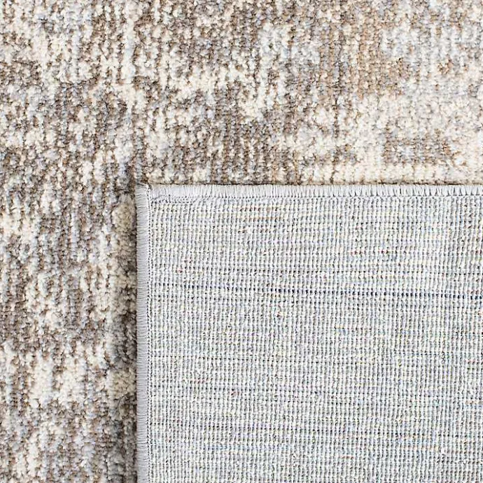 Kirklands Home Beige Madison Abstract Runner, 2x8 Tan