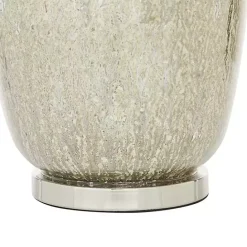 Discount Kirklands Home Beige Marbled Mercury Glass Table Lamp Brown