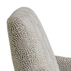 Outlet Kirklands Home Beige Pattern Liam Push-Back Recliner
