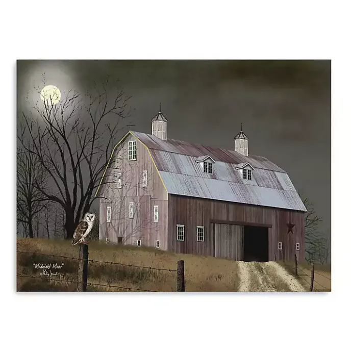 Hot Kirklands Home Billy Jacobs Midnight Moon Canvas Art Print