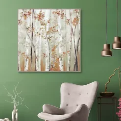 Best Kirklands Home Birch Wood III Framed Canvas Art Print
