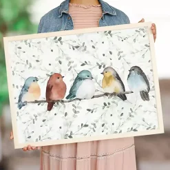 Sale Kirklands Home Bird Friends on a Branch Framed Art Print