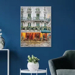 Hot Kirklands Home Bistro Du Coin Framed Art Print
