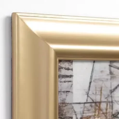 New Kirklands Home Black and White Abstract II Gold Framed Art Print
