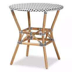Clearance Kirklands Home Black and White Woven 5-pc. Dining Set
