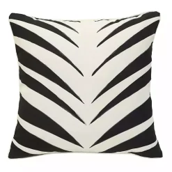 Kirklands Home Black and White Zebra Outdoor Pillow